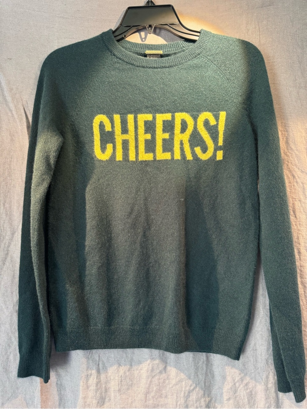 100% Cashmere Sweater | Magashoni Cheers Cashmere Sweater | Size XS |